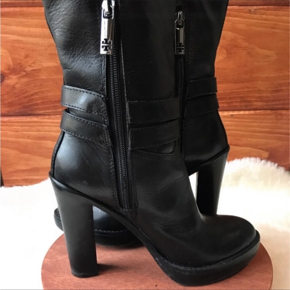 Tory Burch Knee High Heeled Boots - Picture 6 of 12